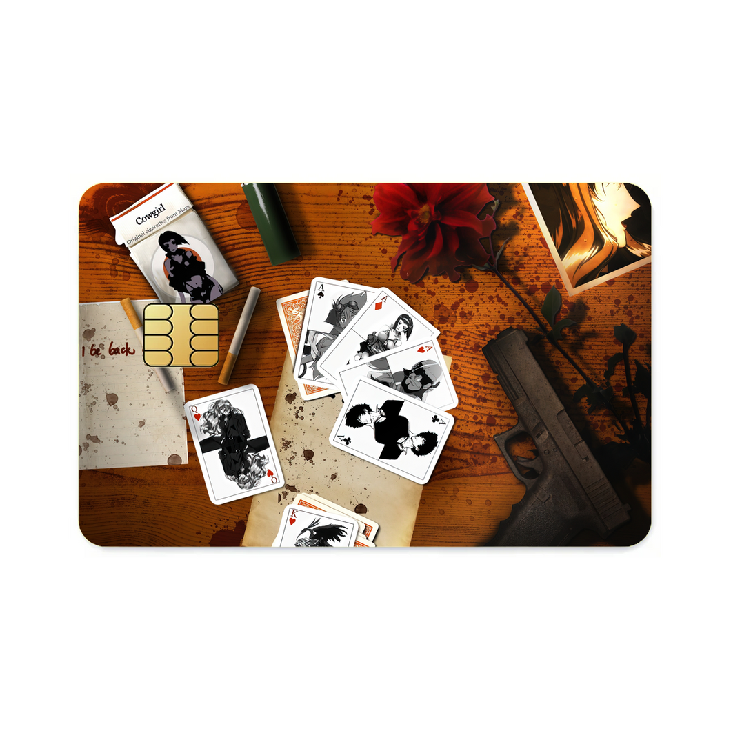 Anime Cowboy Bebop  Credit Card Skins (4-in-1 Pack)