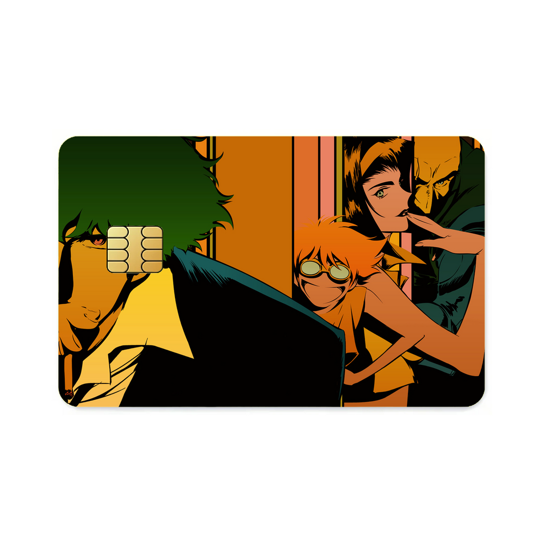 Anime Cowboy Bebop Credit Card Skins (4-in-1 Pack)