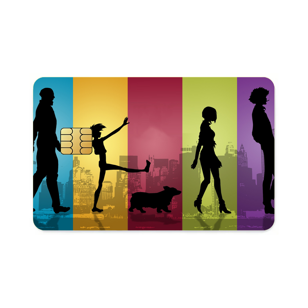 Anime Cowboy Bebop  Credit Card Skins (4-in-1 Pack)