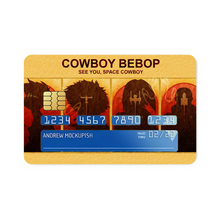 Load image into Gallery viewer, Anime Cowboy Bebop Credit Card Skins (4-in-1 Pack)
