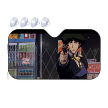 Load image into Gallery viewer, Anime Cowboy Bebopr Car Sunshade
