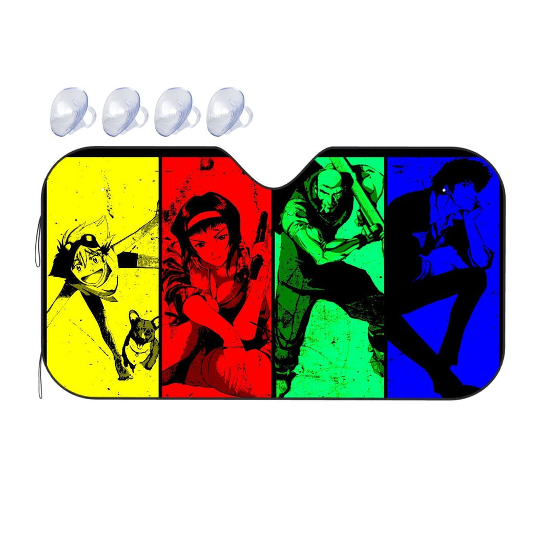 Anime Cowboy Bebopr Car Sunshade