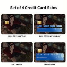 Load image into Gallery viewer, Anime Cowboy Bebopr Credit Card Skins (4-in-1 Pack)
