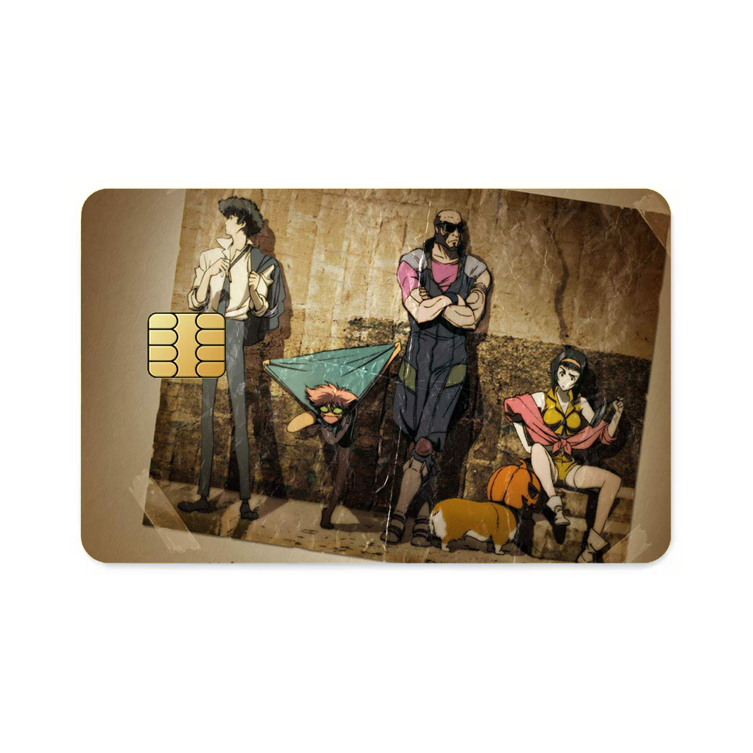 Anime Cowboy Bebopr Credit Card Skins (4-in-1 Pack)