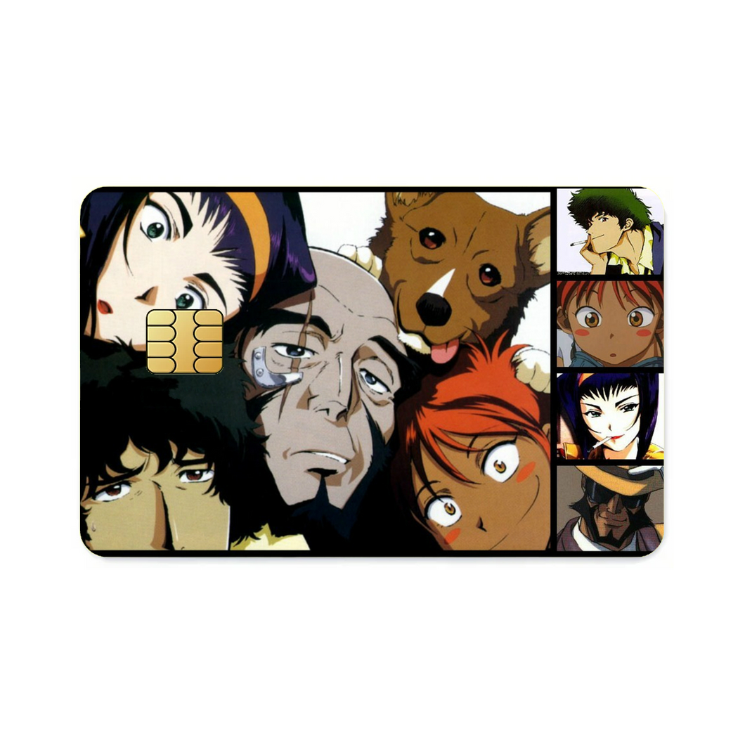 Anime Cowboy Bebopr Credit Card Skins (4-in-1 Pack)