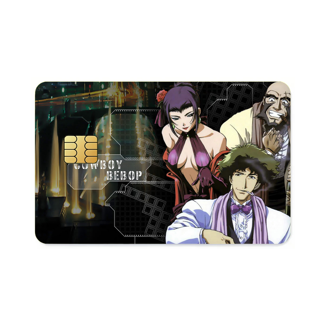 Anime Cowboy Bebopr Credit Card Skins (4-in-1 Pack)