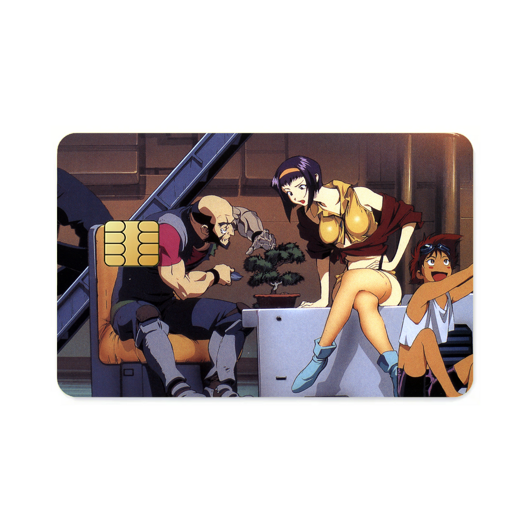 Anime Cowboy Bebopr Credit Card Skins (4-in-1 Pack)