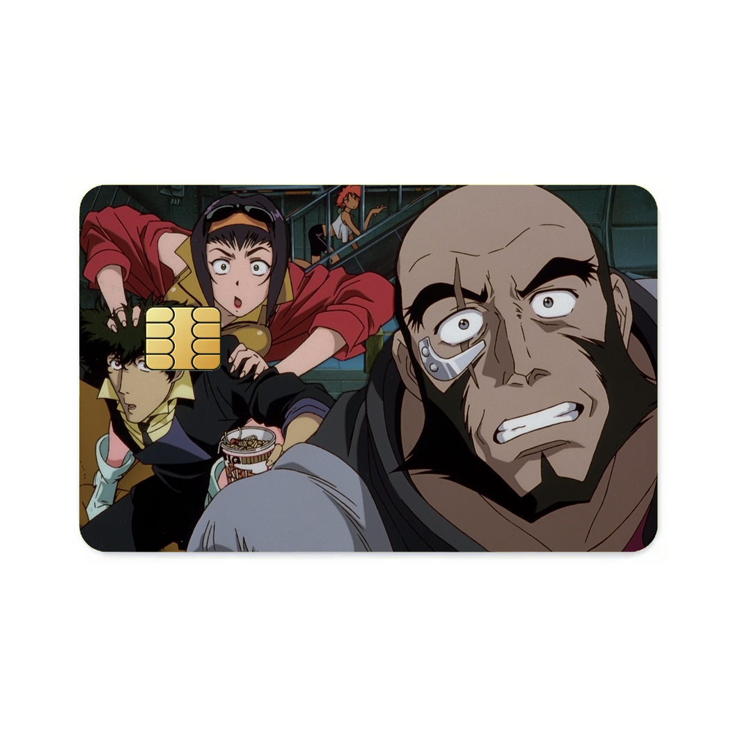 Anime Cowboy Bebopr Credit Card Skins (4-in-1 Pack)