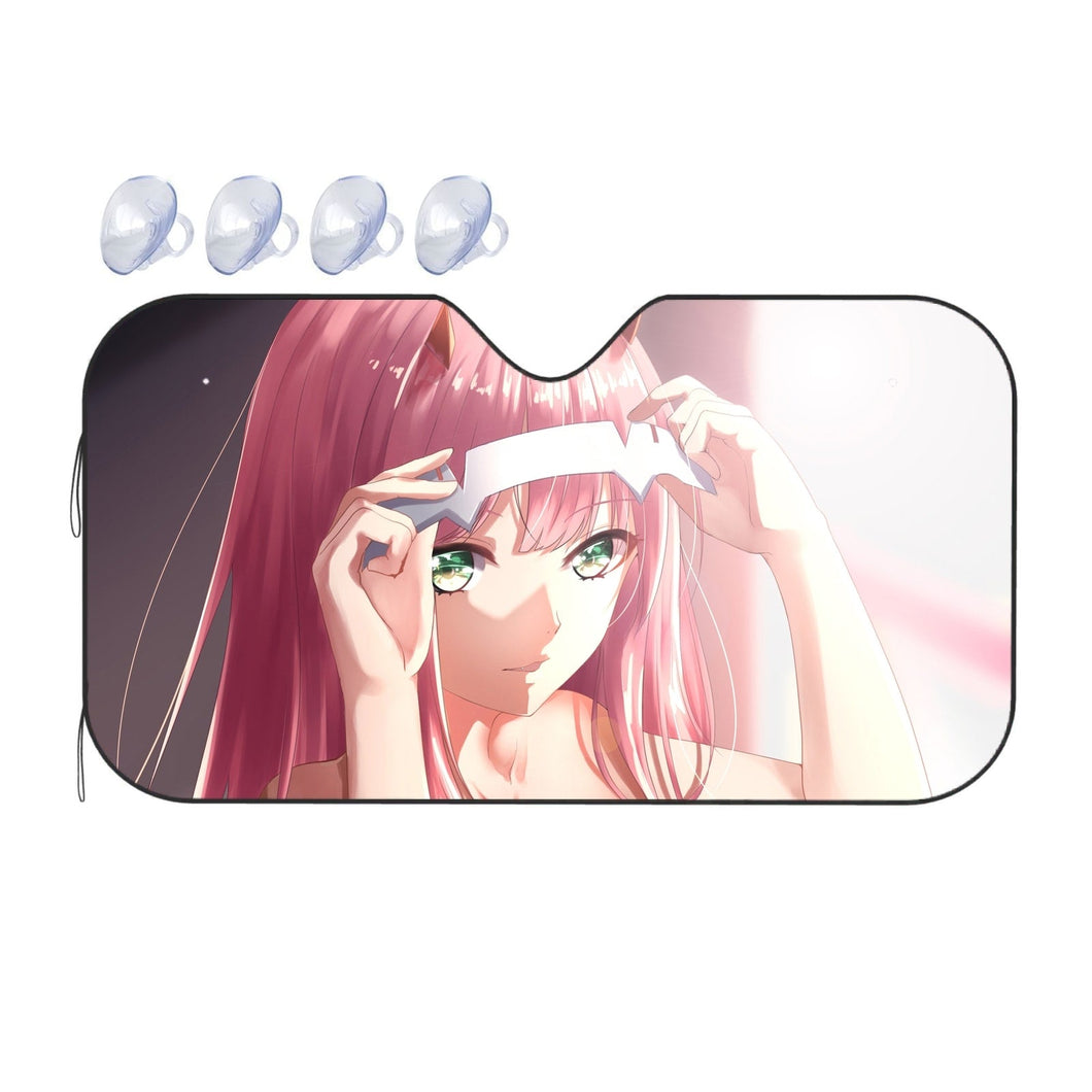 Anime Darling in the FranXX Car Sunshade