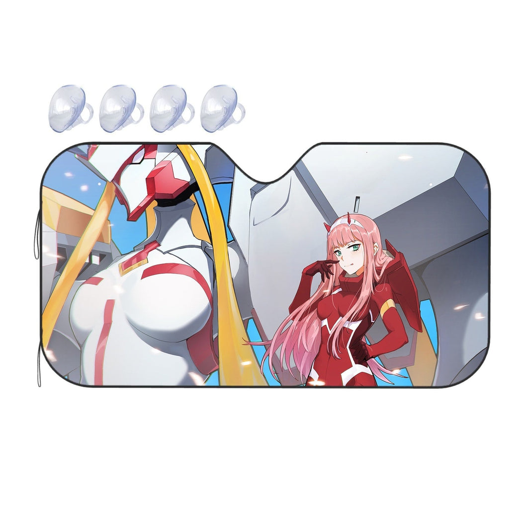 Anime Darling in the FranXX Car Sunshade