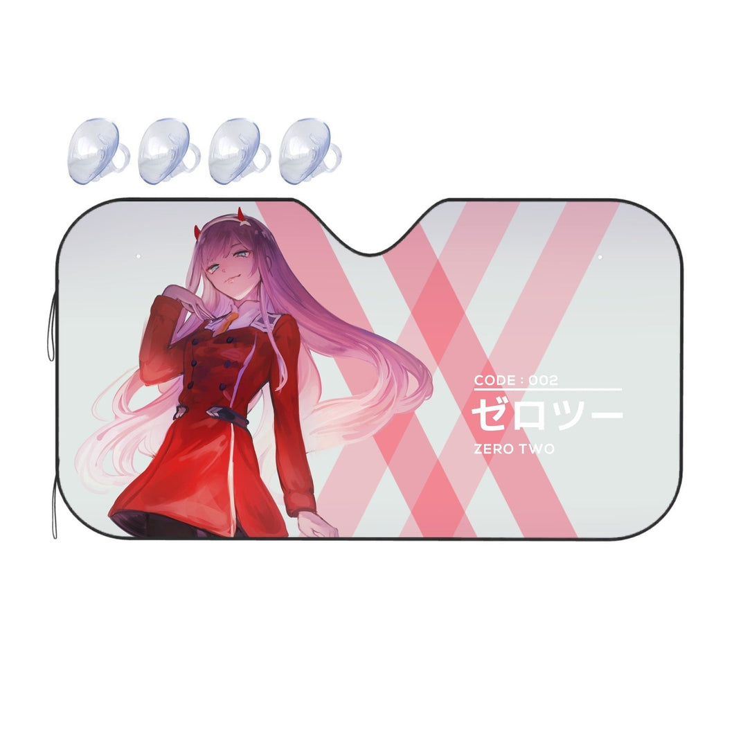 Anime Darling in the FranXX Car Sunshade