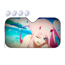 Load image into Gallery viewer, Anime Darling in the FranXX Car Sunshade
