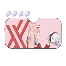 Load image into Gallery viewer, Anime Darling in the FranXX Car Sunshade
