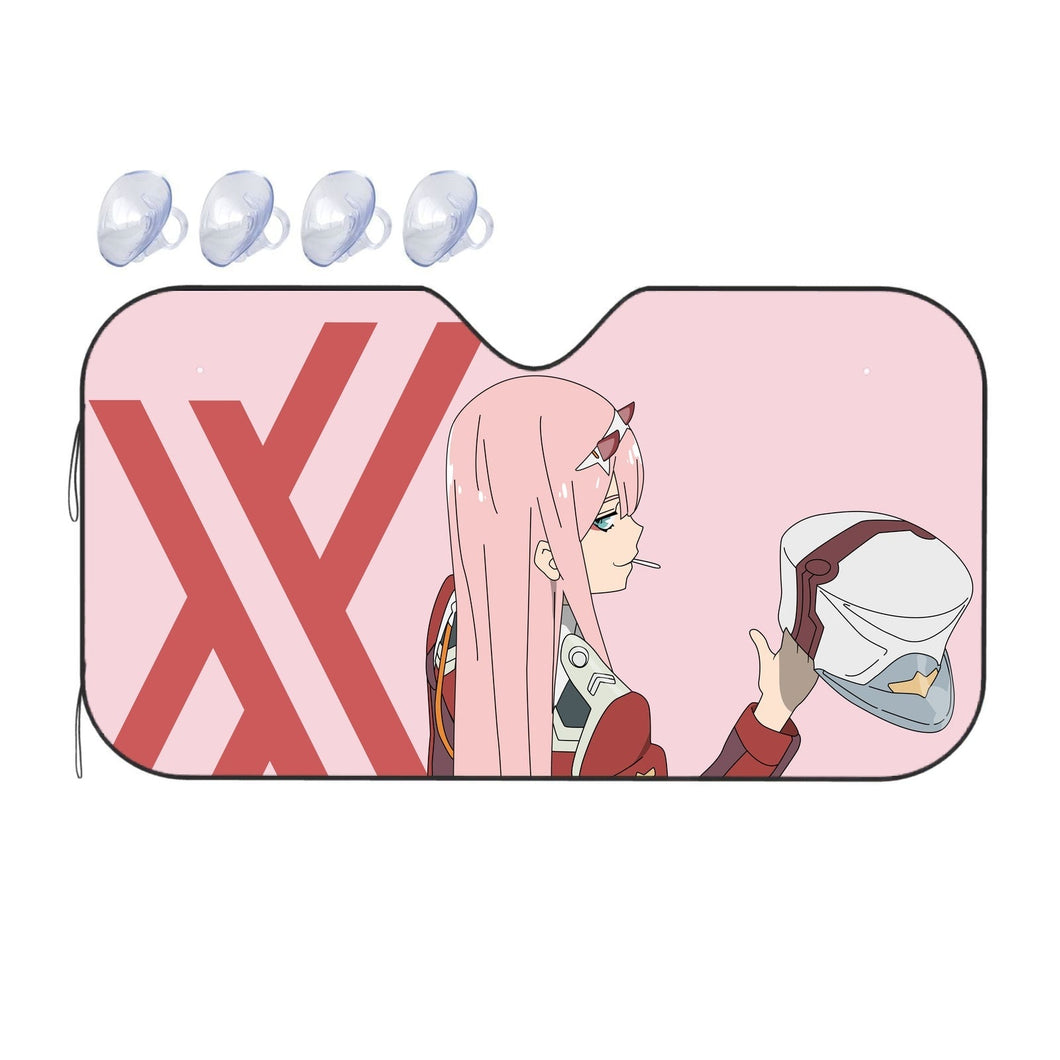 Anime Darling in the FranXX Car Sunshade