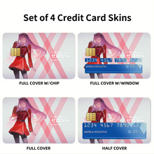 Load image into Gallery viewer, Anime Darling in the FranXX Credit Card Skins (4-in-1 Pack)
