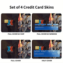 Load image into Gallery viewer, Anime Darling in the FranXX Credit Card Skins (4-in-1 Pack)
