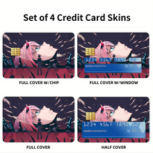 Load image into Gallery viewer, Anime Darling in the FranXX  Credit Card Skins (4-in-1 Pack)
