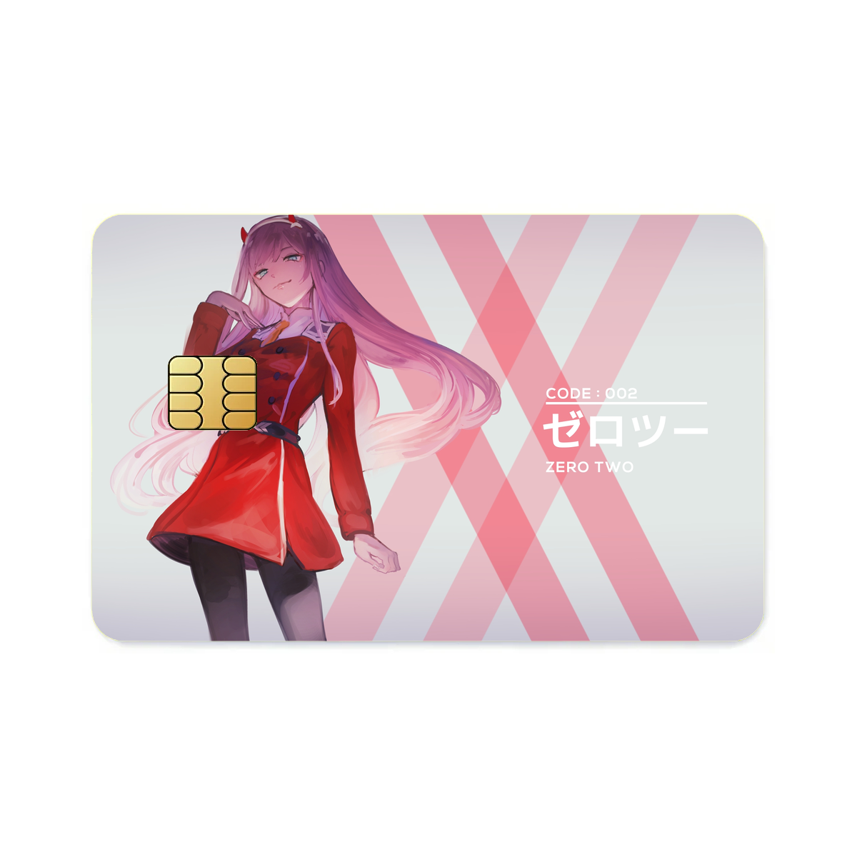 Anime Darling in the FranXX Credit Card Skins (4-in-1 Pack)
