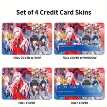 Load image into Gallery viewer, Anime Darling in the FranXXr Credit Card Skins (4-in-1 Pack)
