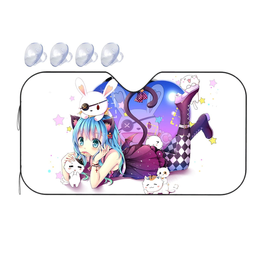 Anime Date A Live Car Sunshade
