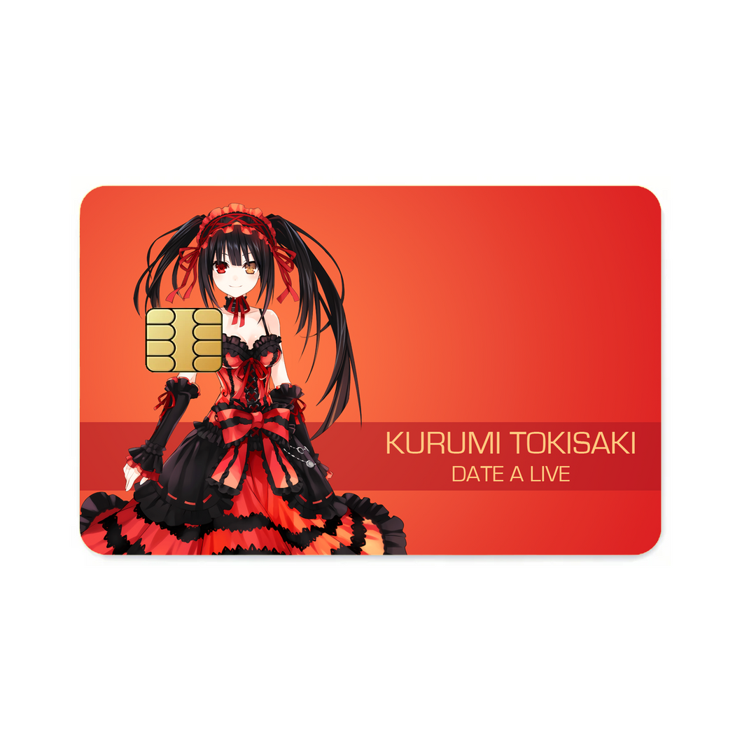Anime Date A Live Credit Card Skins (4-in-1 Pack)