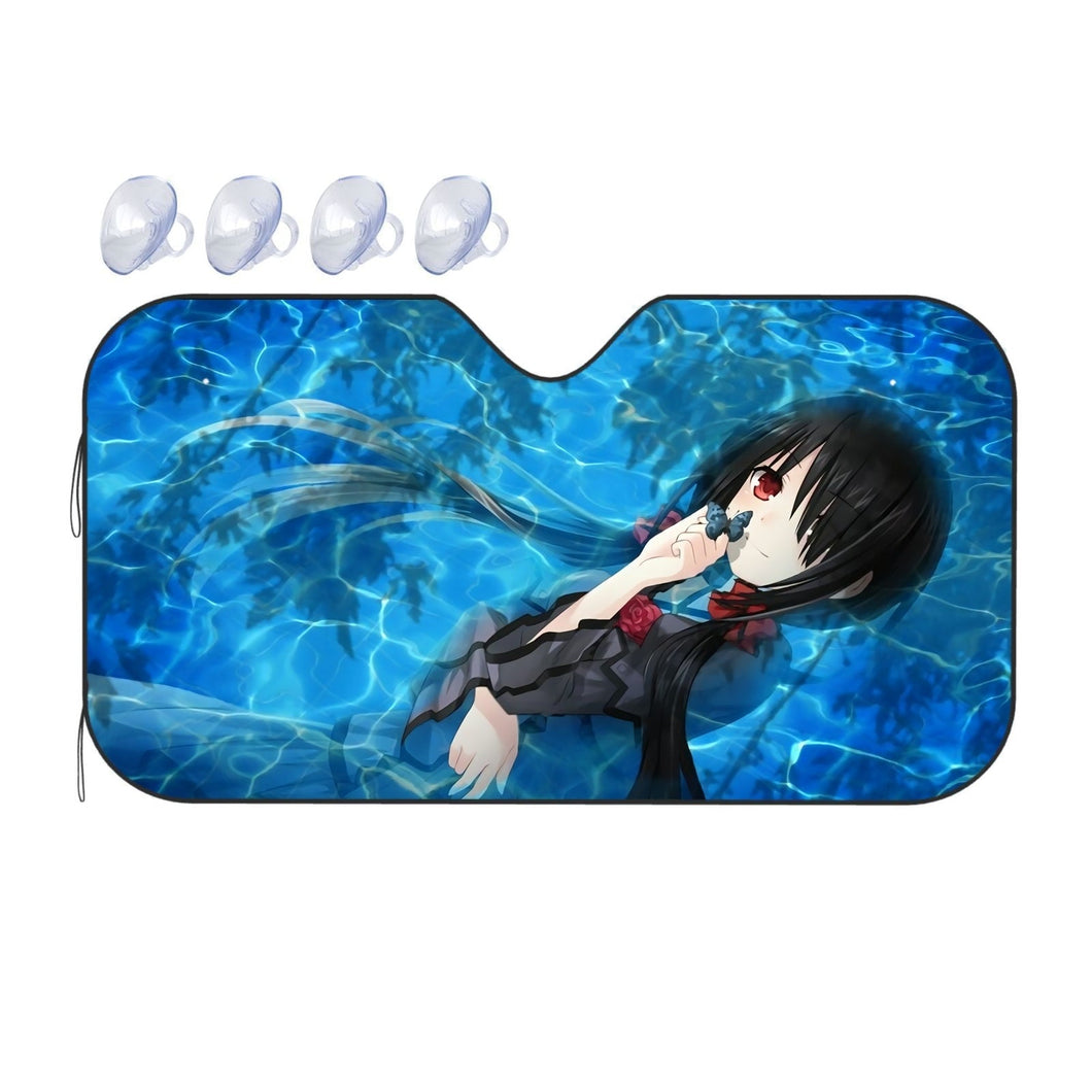 Anime Date A Liver Car Sunshade