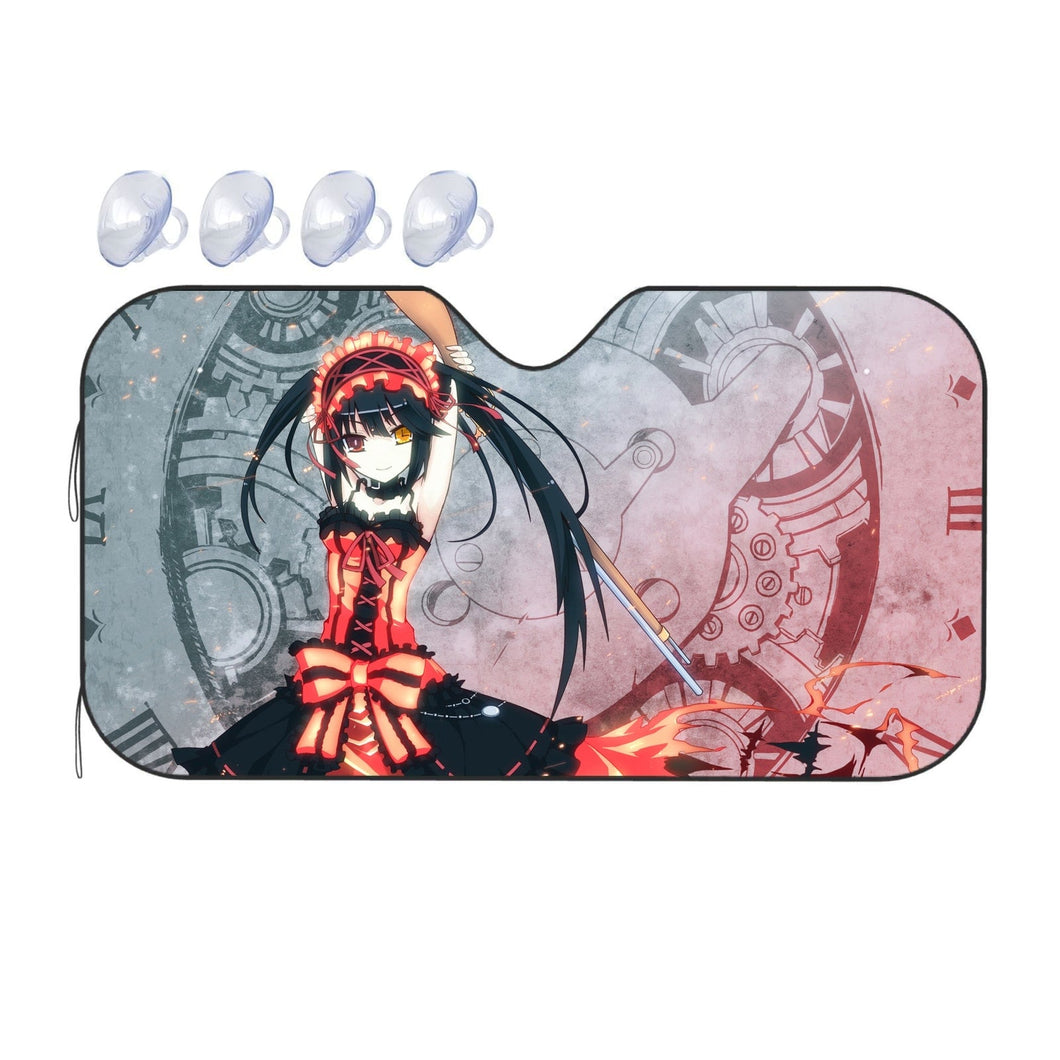 Anime Date A Liver Car Sunshade