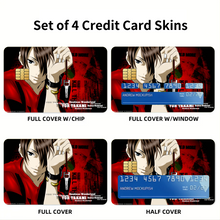 Load image into Gallery viewer, Anime Deadman Wonderland Credit Card Skins (4-in-1 Pack)
