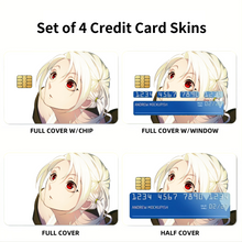 Load image into Gallery viewer, Anime Deadman Wonderland Credit Card Skins (4-in-1 Pack)

