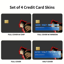 Load image into Gallery viewer, Anime Deadman Wonderland Credit Card Skins (4-in-1 Pack)
