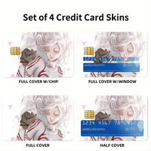 Load image into Gallery viewer, Anime Deadman Wonderland Credit Card Skins (4-in-1 Pack)
