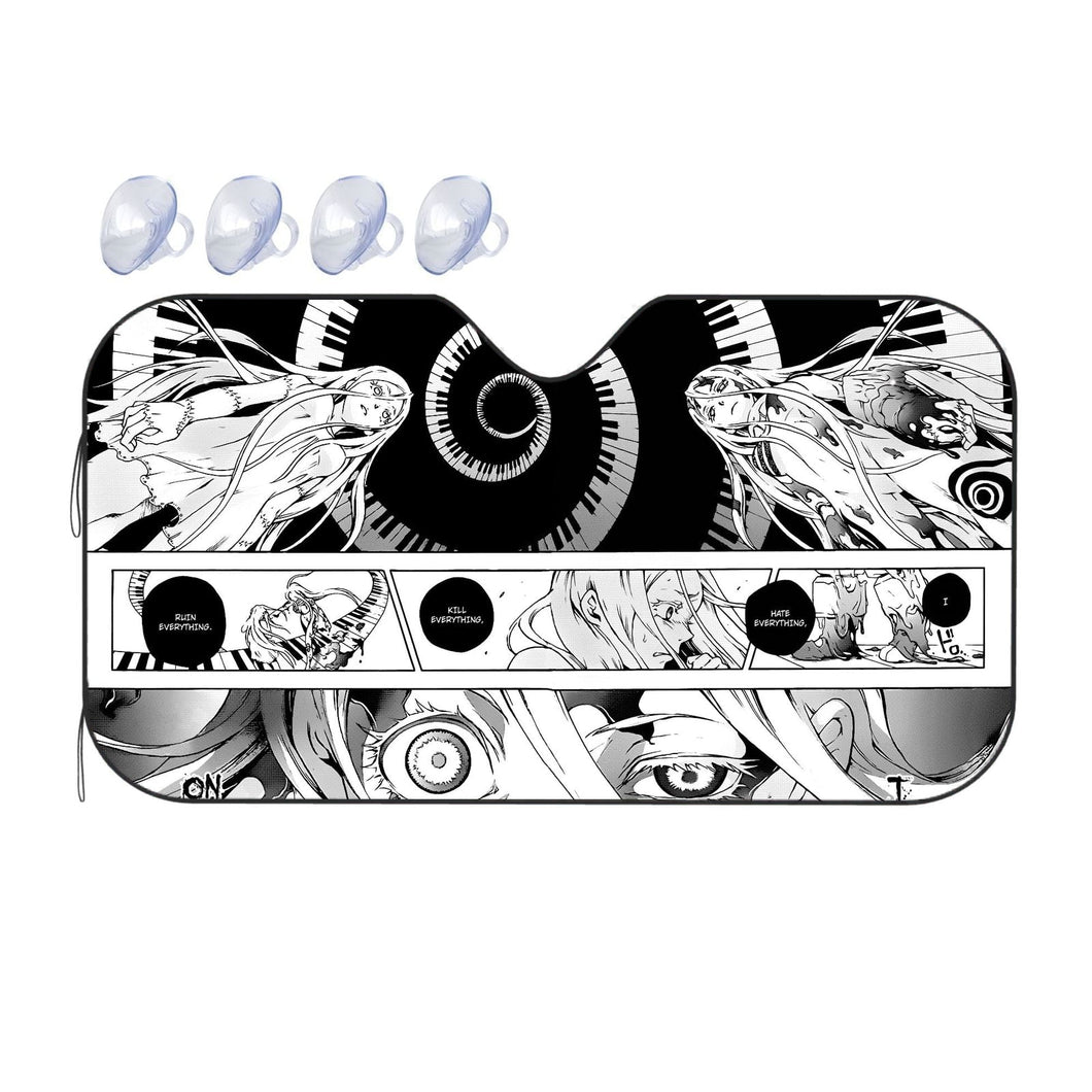 Anime Deadman Wonderlandr Car Sunshade