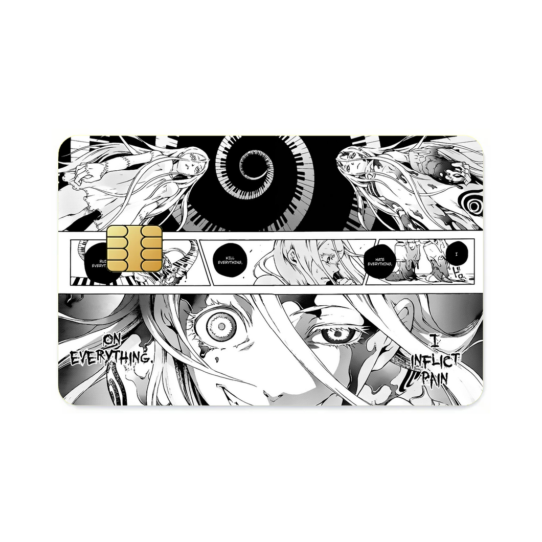 Anime Deadman Wonderlandr Credit Card Skins (4-in-1 Pack)
