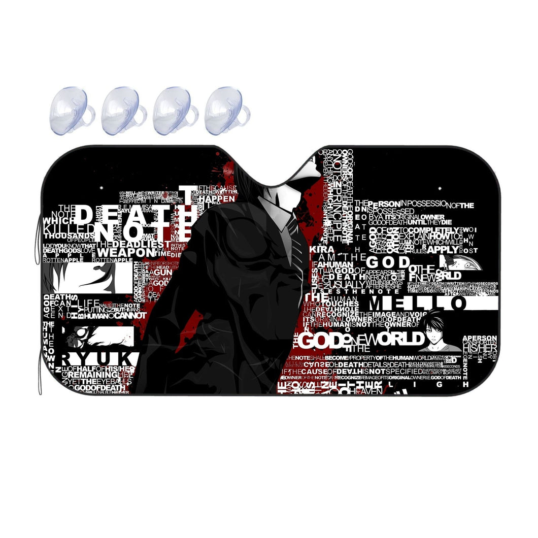 Anime Death Note Car Sunshade