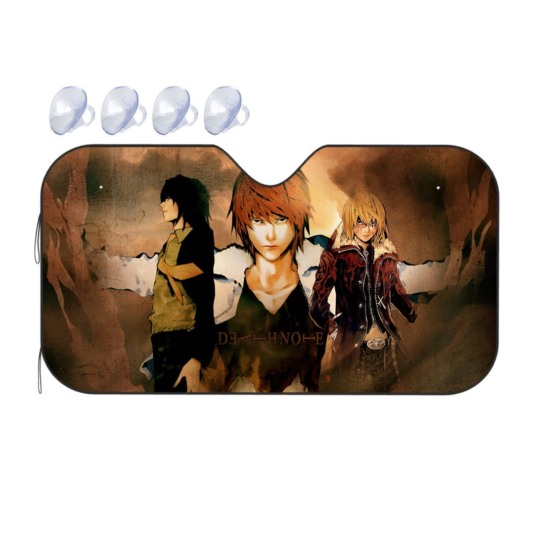 Anime Death Note Car Sunshade