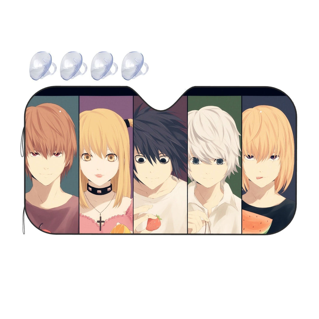 Anime Death Note Car Sunshade