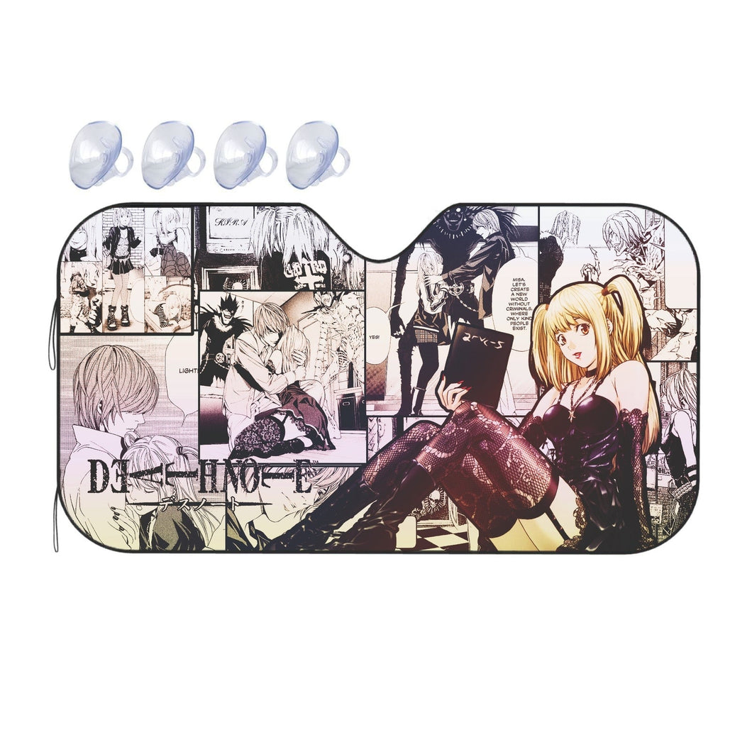 Anime Death Note  Car Sunshade