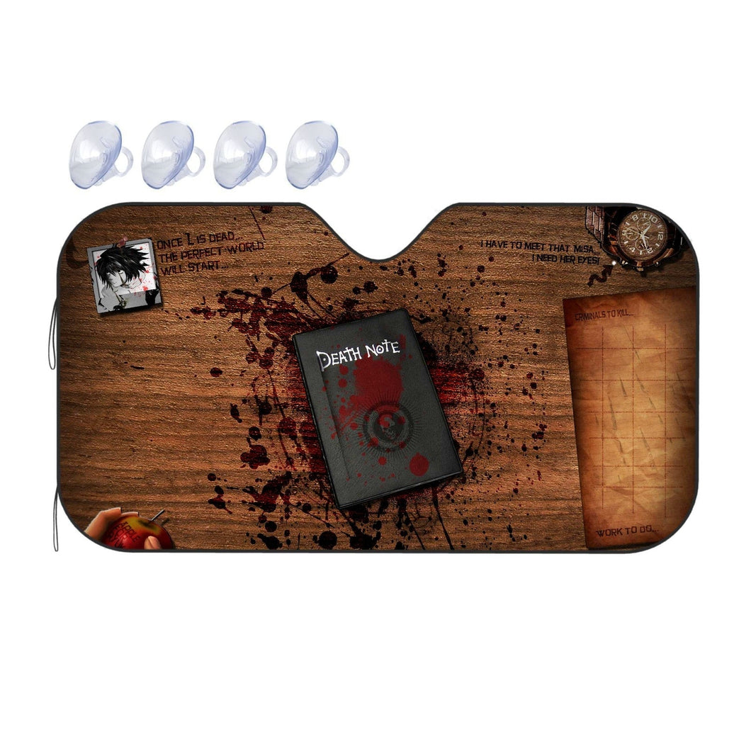 Anime Death Note  Car Sunshade