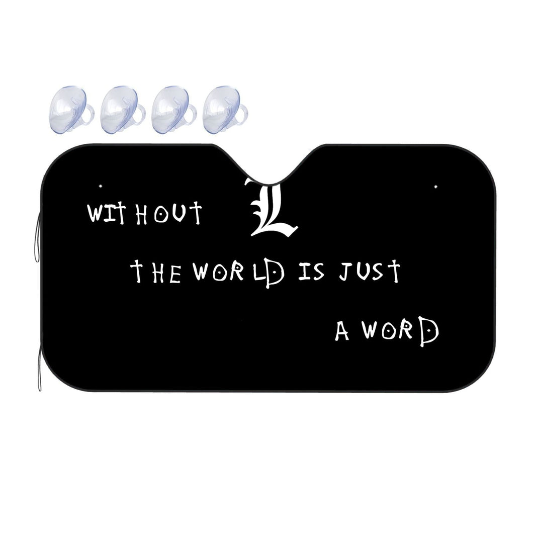 Anime Death Note Car Sunshade