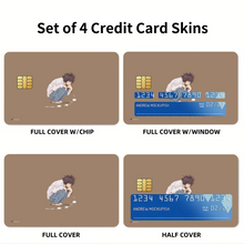 Load image into Gallery viewer, Anime Death Note Credit Card Skins (4-in-1 Pack)
