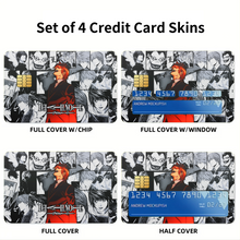 Load image into Gallery viewer, Anime Death Note  Credit Card Skins (4-in-1 Pack)

