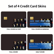 Load image into Gallery viewer, Anime Death Note Credit Card Skins (4-in-1 Pack)
