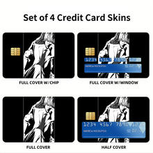 Load image into Gallery viewer, Anime Death Note Credit Card Skins (4-in-1 Pack)
