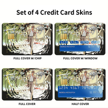 Load image into Gallery viewer, Anime Death Note  Credit Card Skins (4-in-1 Pack)
