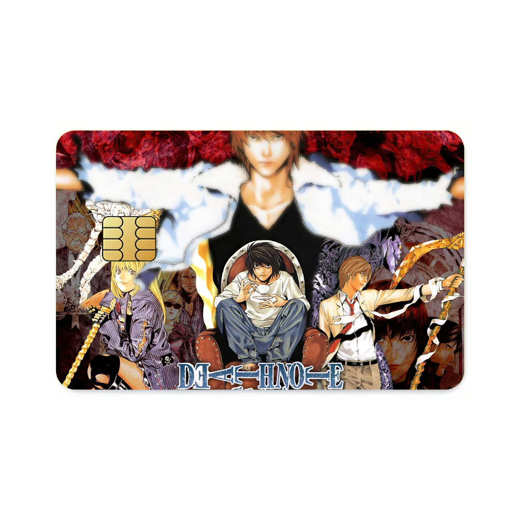 Anime Death Note Credit Card Skins (4-in-1 Pack)