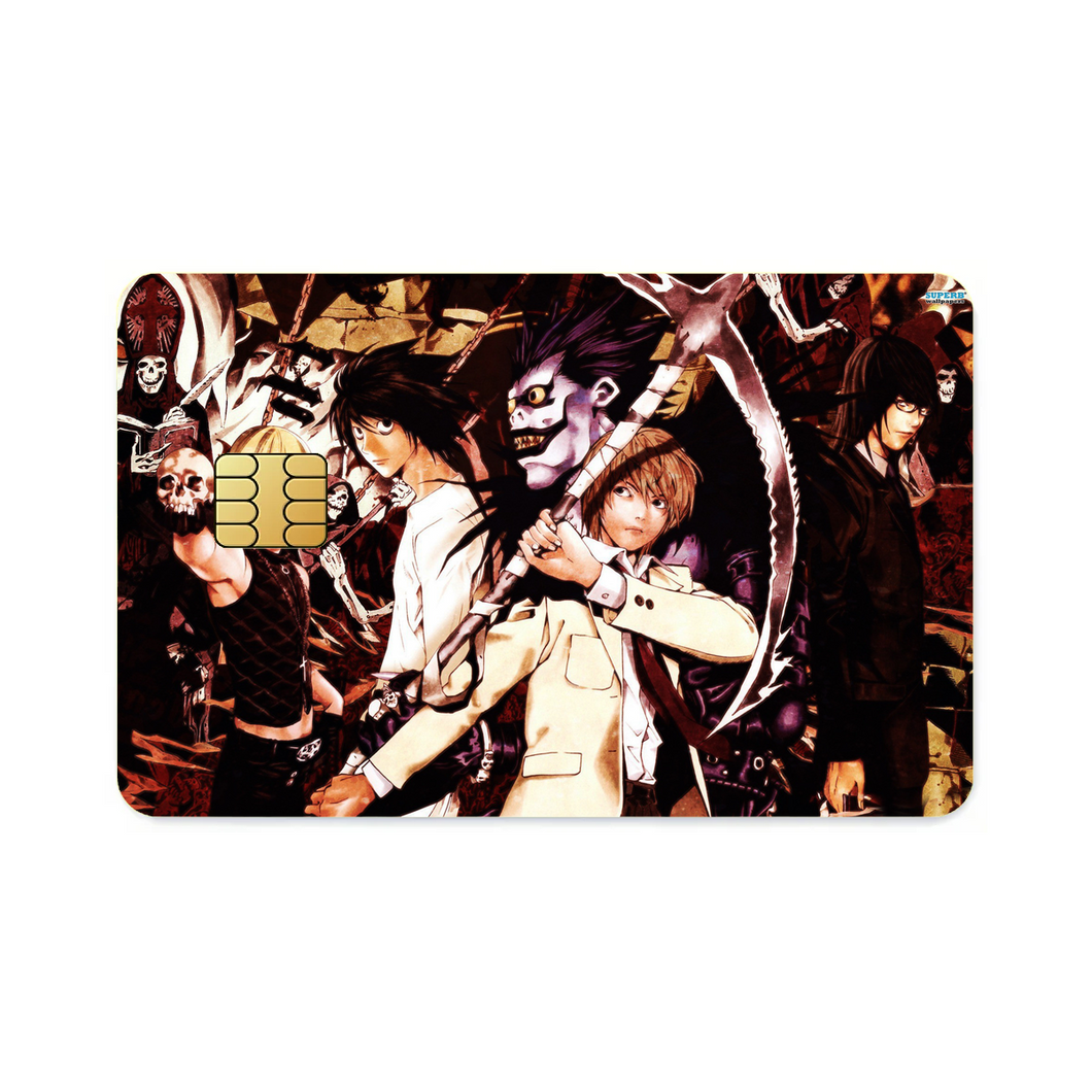 Anime Death Note Credit Card Skins (4-in-1 Pack)