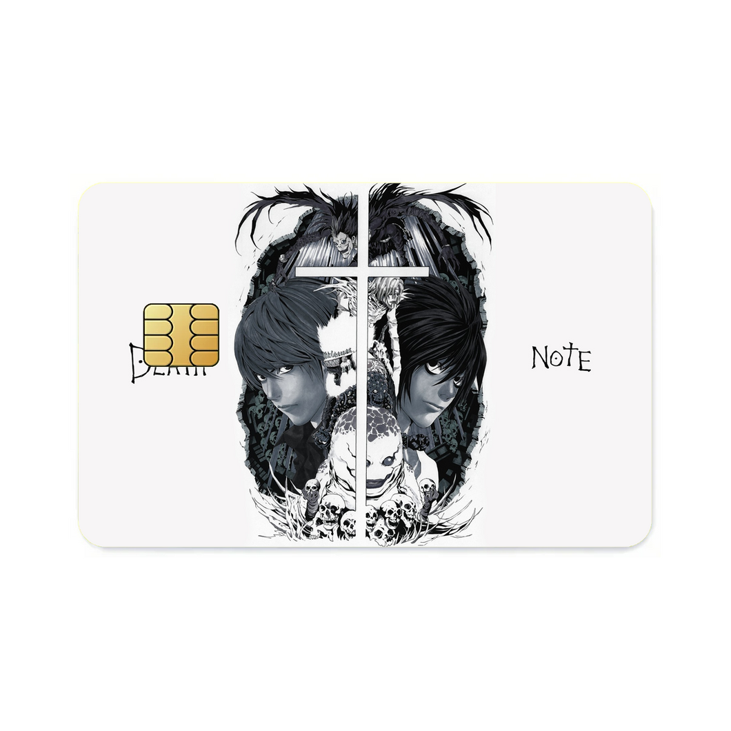 Anime Death Note Credit Card Skins (4-in-1 Pack)