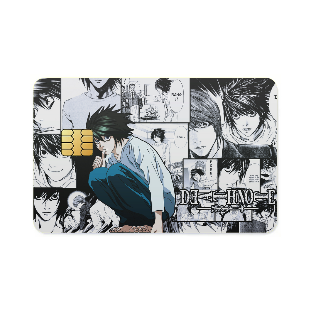 Anime Death Note  Credit Card Skins (4-in-1 Pack)