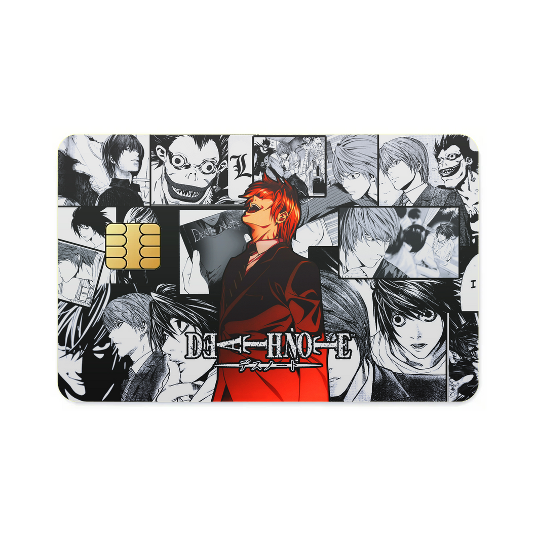Anime Death Note  Credit Card Skins (4-in-1 Pack)