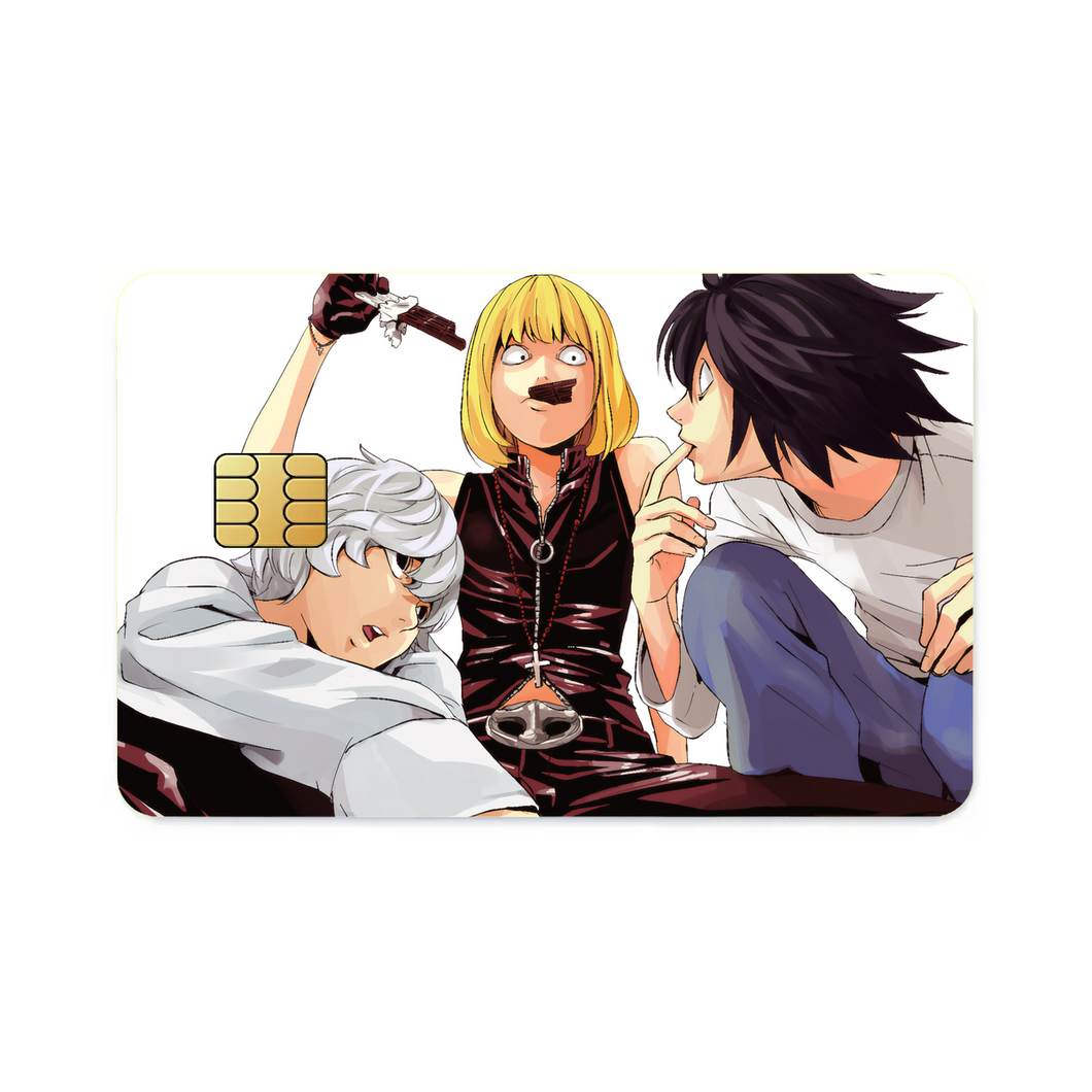 Anime Death Note  Credit Card Skins (4-in-1 Pack)